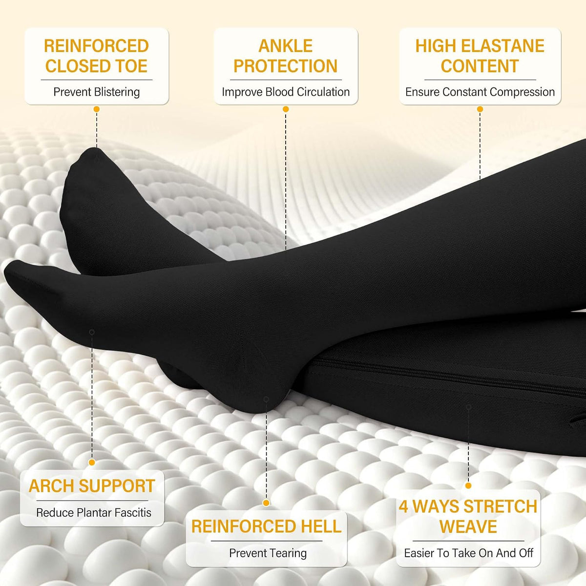 Exercise Compression Stretch Socks