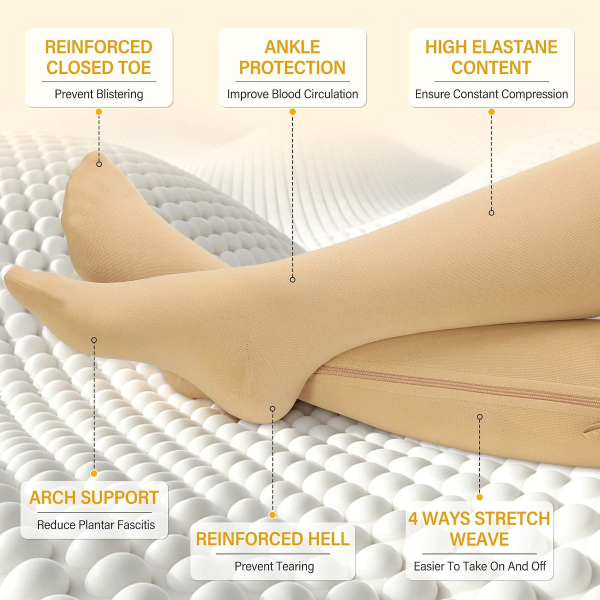 Exercise Compression Stretch Socks