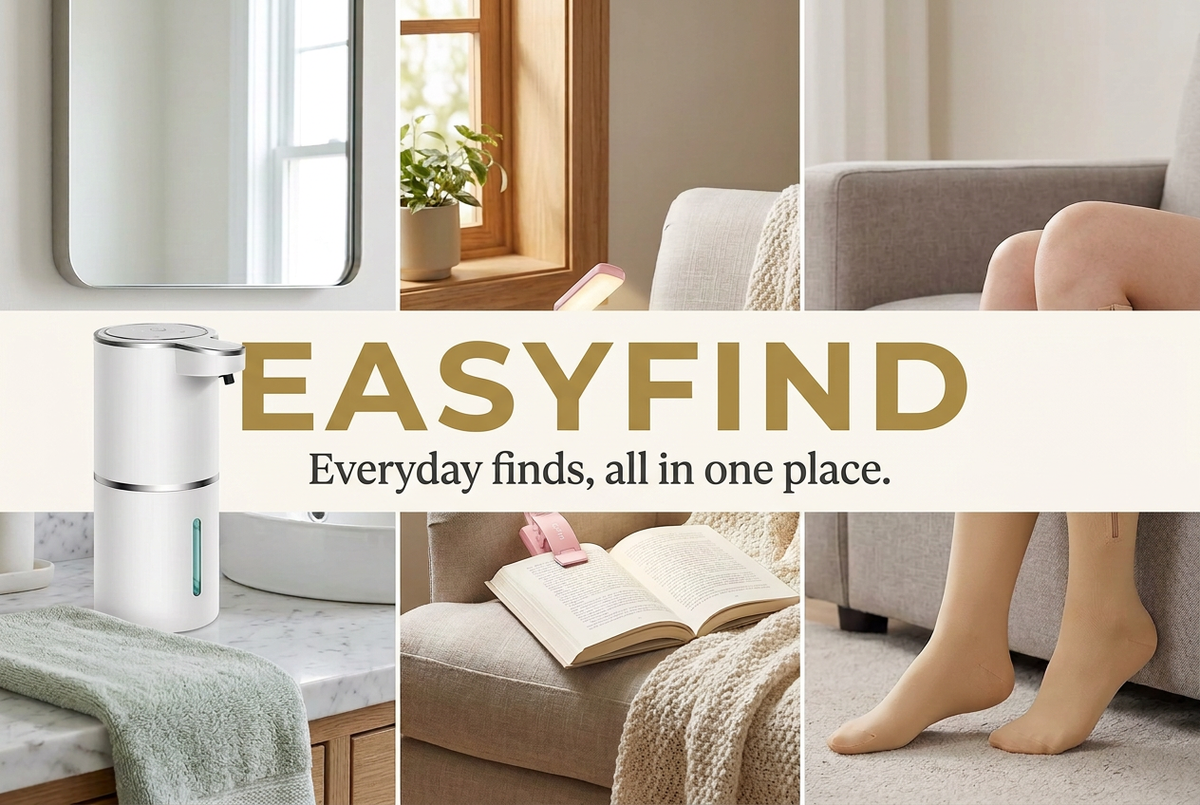 EASYFIND banner with wider store name
